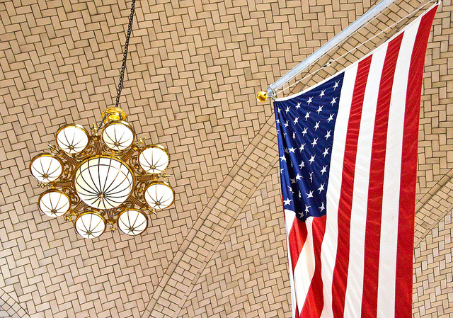 Ceiling of Main Building, Ellis Island